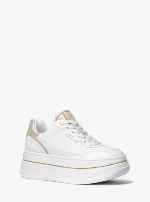 plateau sneaker michael kors|Michael Kors hayes trainers.